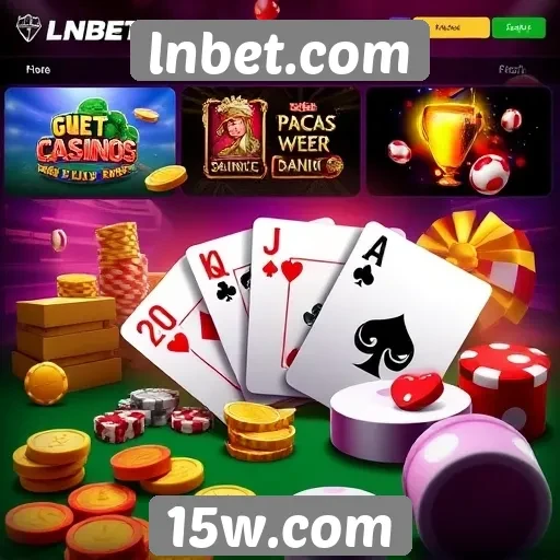 lnbet.com oferece diversidade em jogos de cassino